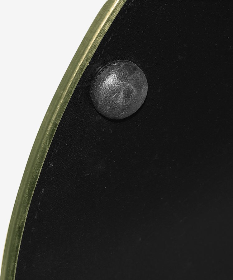 Orbit Bar Base Disc 540 Brass + Black Brass Collar - Image 4