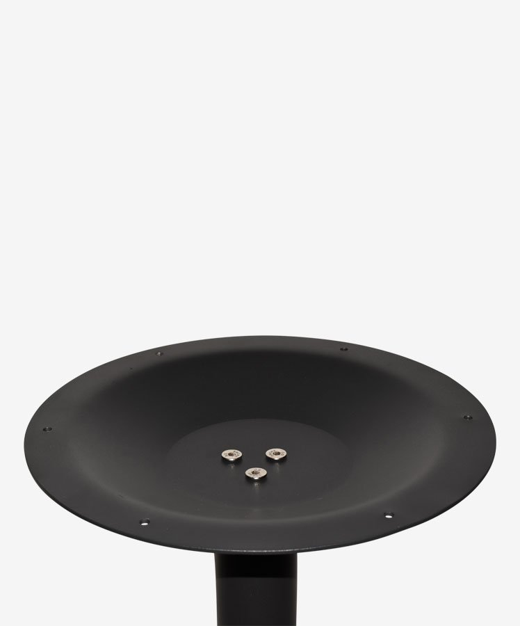Plaza Table Base 540mm Black - Image 3