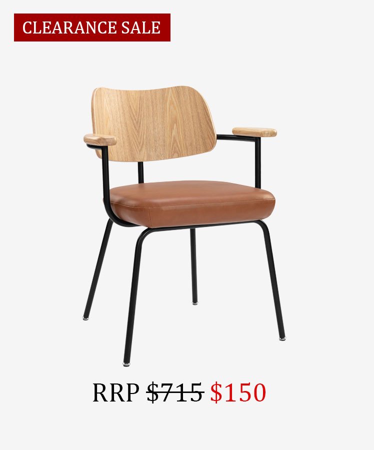 Rollo Chair with Upholstered Seat
