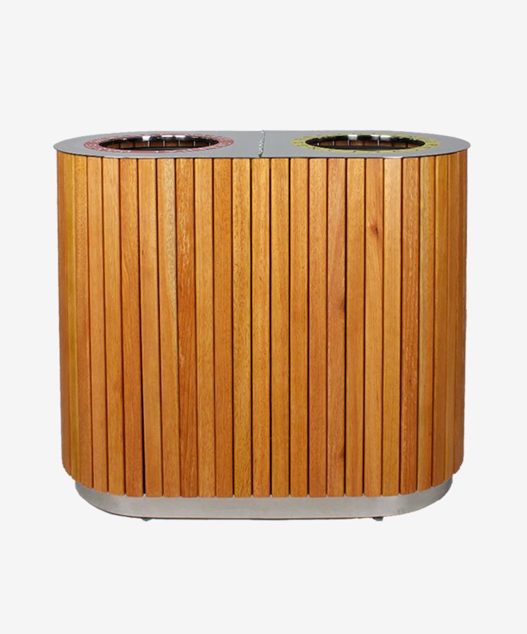 Accor Double Litter Bin