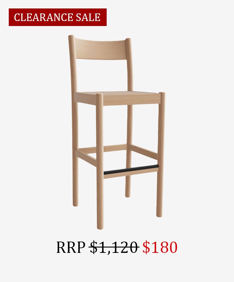 Palma Bar Stool with Back